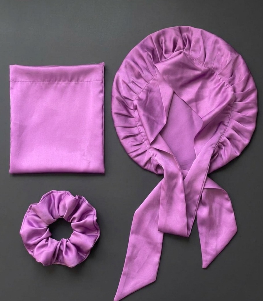 Lavender Silk Set